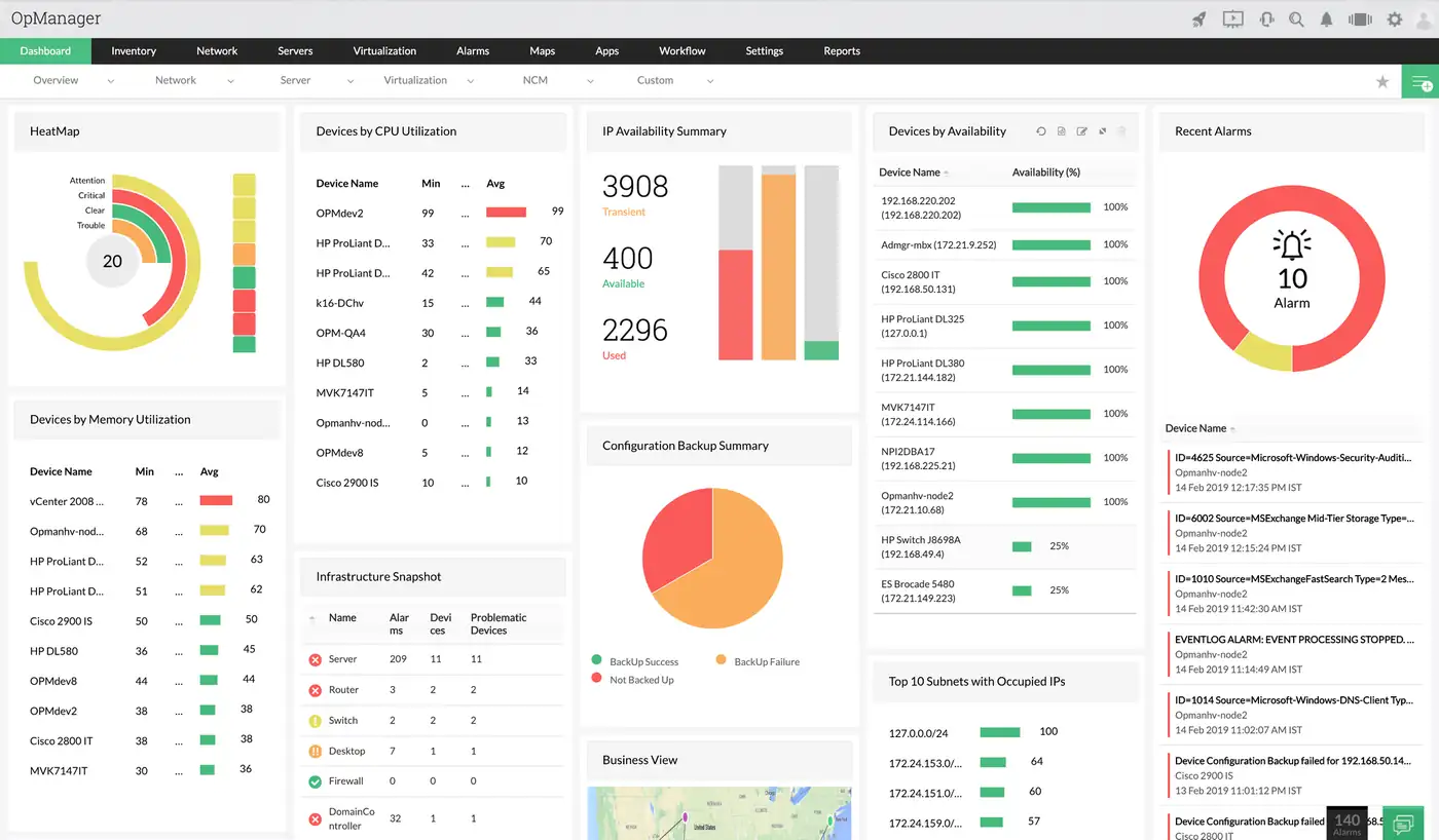 ManageEngine OpManager 