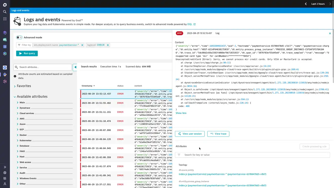 dynatrace-log-management