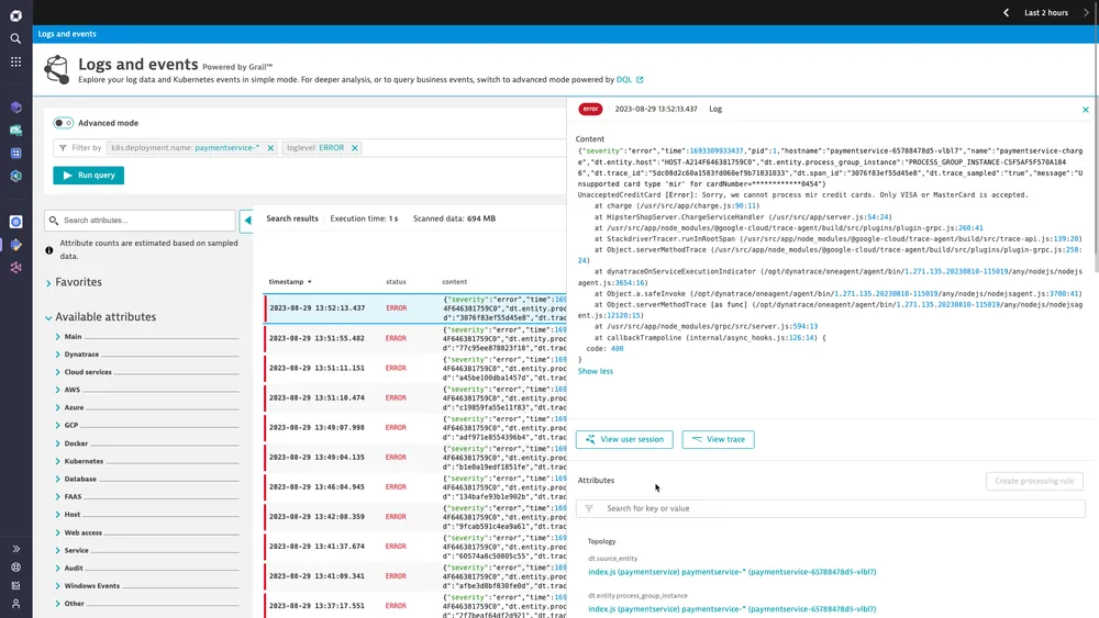 dynatrace-log-management