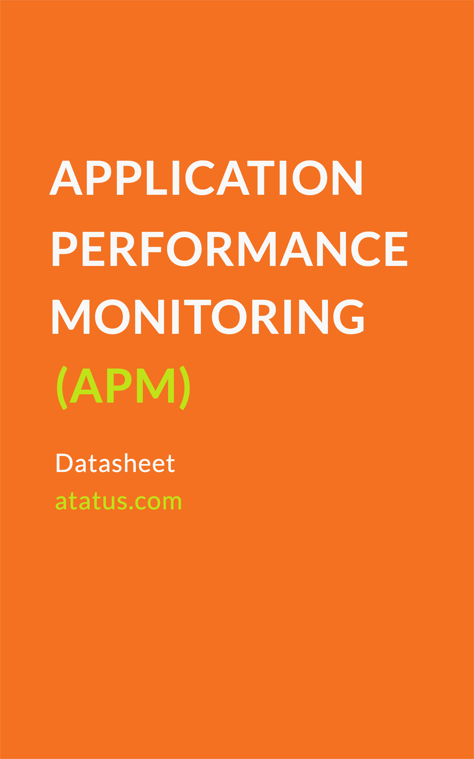 Application Performance Monitoring