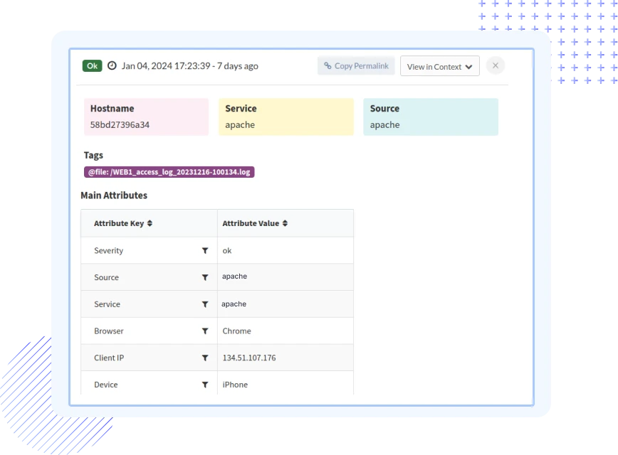 Parse and Transform Apache Logs